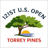 2021 USオープン ピンフラッグ　トーリーパインズ 2021 US Open Official Embroidered Pin Flag - Torrey Pines