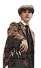 昔のゴルファー